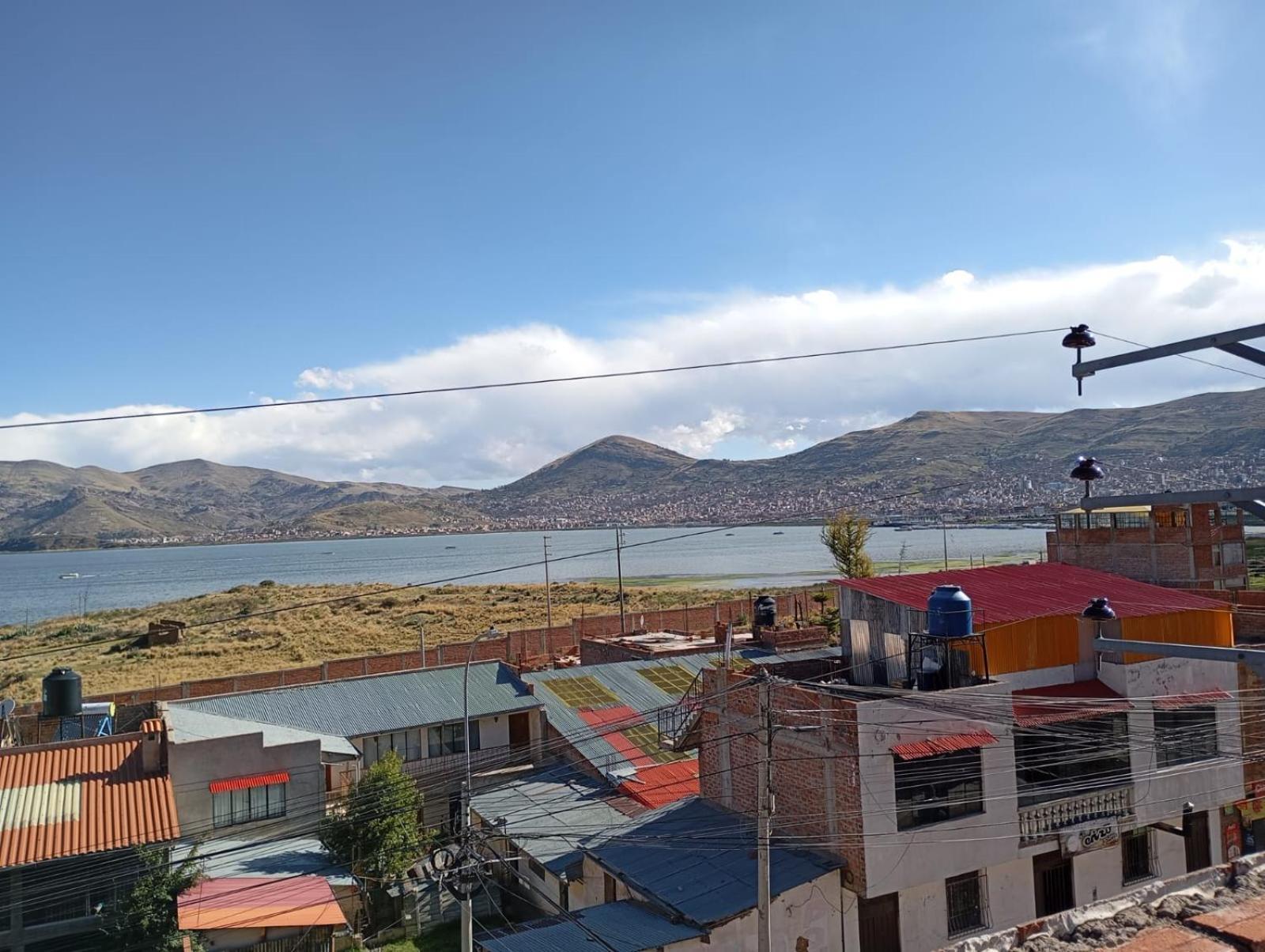 Hostal Vista Al Lago Titicaca Puno Exterior foto